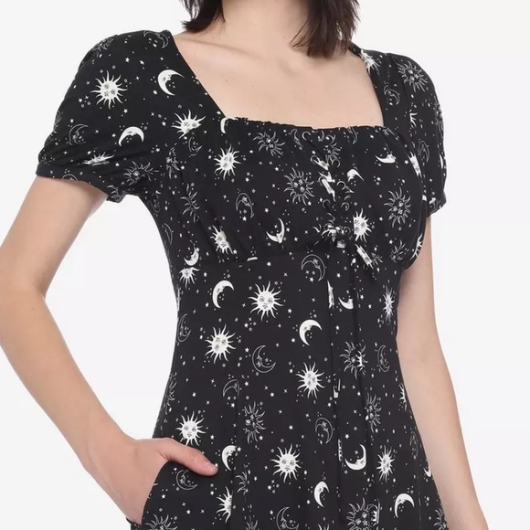 Hot Topic Black Celestial Empire Dress XS / Extra Small / X-Small - Picture 2 of 5